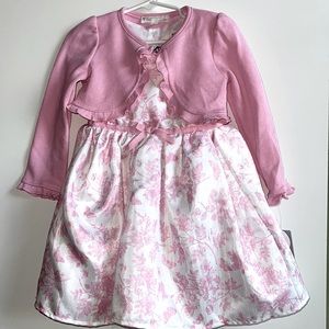 Pink & White floral dress